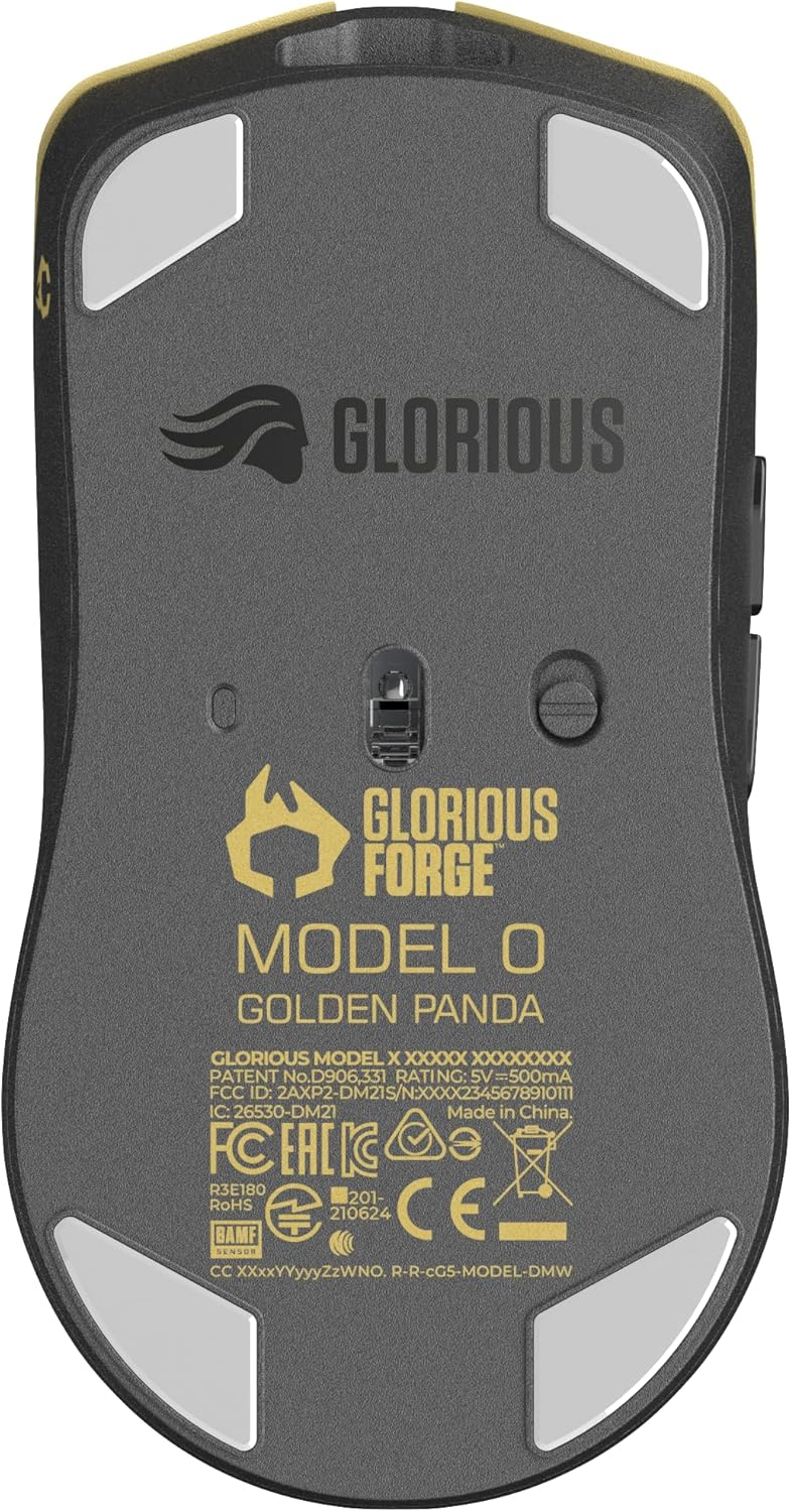 Glorious Model O PRO Wireless Mouse - Golden Panda - Forge Glorious Model O PRO Wireless Mouse - Golden Panda - Forge
